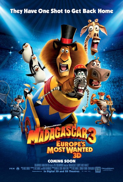 Madagascar 3: Europe's Most Wanted / Мадагаскар 3 (2012)