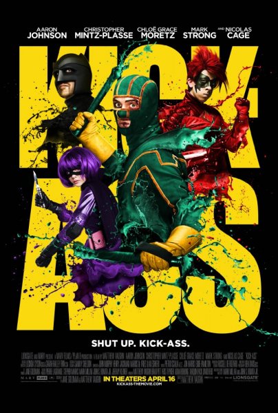 Kick-Ass / Шут в г*за! (2010)