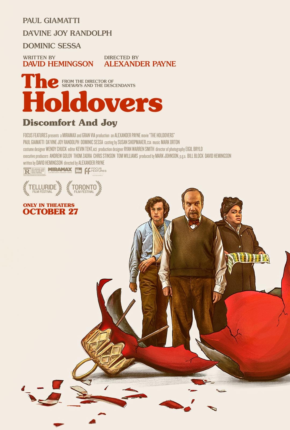 The Holdovers / Останалите (2023